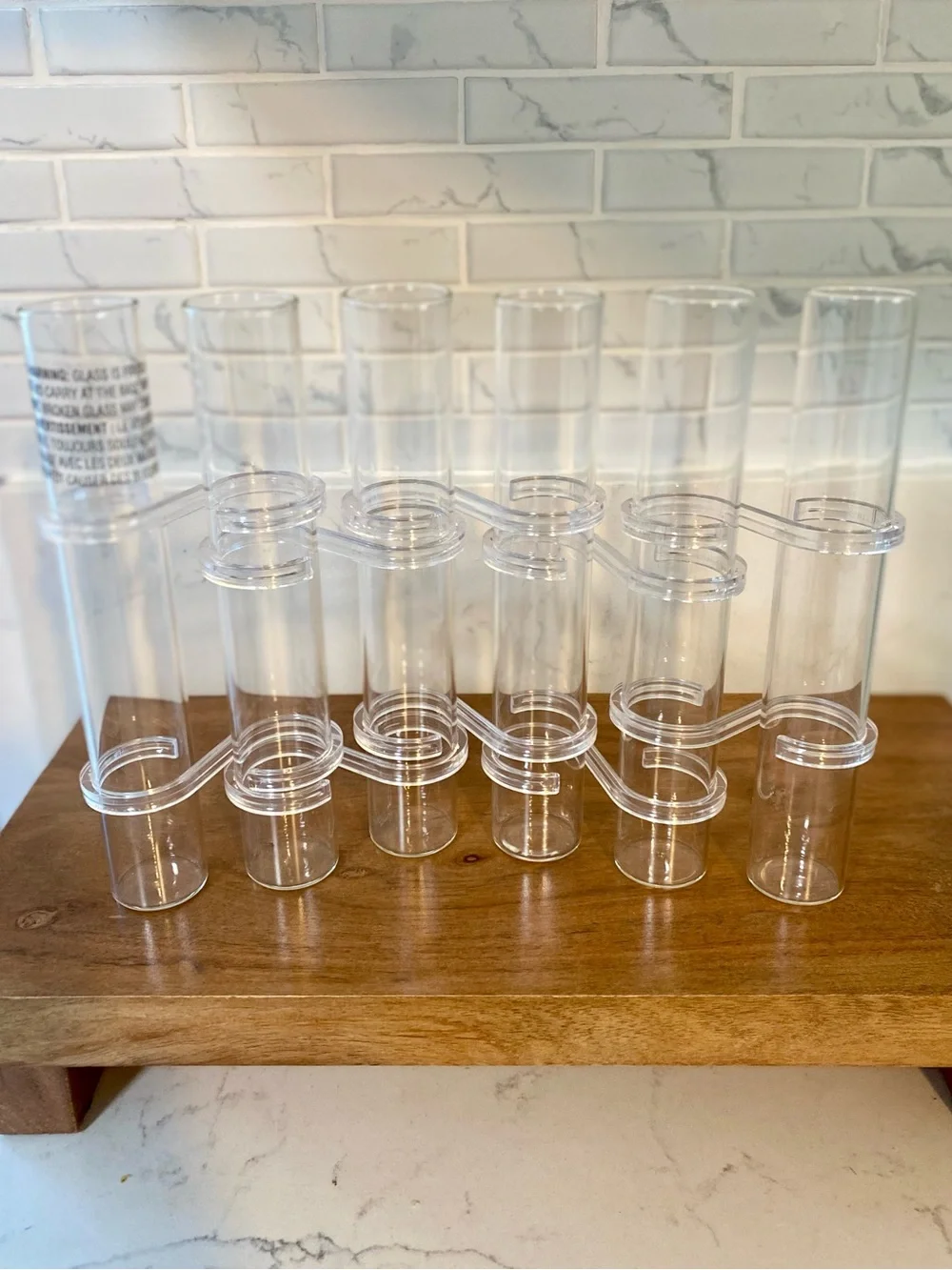 Glass Tube Bud Vase Set 🌿🌷